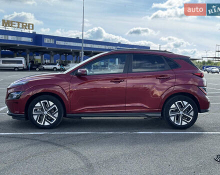 Красный Хендай Kona Electric, объемом двигателя 0 л и пробегом 53 тыс. км за 16900 $, фото 6 на Automoto.ua