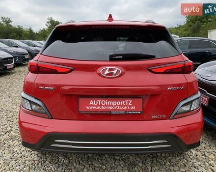 Червоний Хендай Kona Electric, об'ємом двигуна 0 л та пробігом 111 тис. км за 20700 $, фото 15 на Automoto.ua