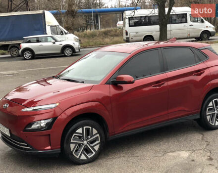 Красный Хендай Kona Electric, объемом двигателя 0 л и пробегом 104 тыс. км за 18200 $, фото 22 на Automoto.ua