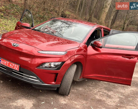 Красный Хендай Kona Electric, объемом двигателя 0 л и пробегом 87 тыс. км за 18500 $, фото 11 на Automoto.ua