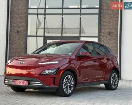 Красный Хендай Kona Electric, объемом двигателя 0 л и пробегом 41 тыс. км за 20000 $, фото 3 на Automoto.ua