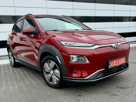 Красный Хендай Kona Electric, объемом двигателя 0 л и пробегом 134 тыс. км за 17550 $, фото 1 на Automoto.ua