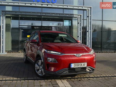 Красный Хендай Kona Electric, объемом двигателя 0 л и пробегом 91 тыс. км за 17855 $, фото 1 на Automoto.ua