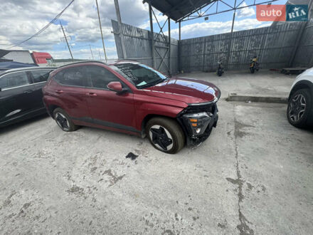 Красный Хендай Kona Electric, объемом двигателя 0 л и пробегом 1 тыс. км за 16300 $, фото 1 на Automoto.ua