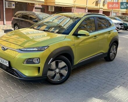 Жовтий Хендай Kona Electric, об'ємом двигуна 0 л та пробігом 103 тис. км за 16990 $, фото 1 на Automoto.ua