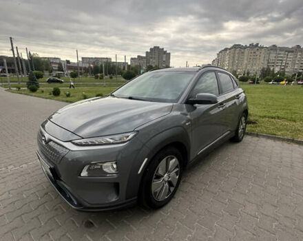 Серый Хендай Kona Electric, объемом двигателя 0 л и пробегом 120 тыс. км за 16200 $, фото 6 на Automoto.ua