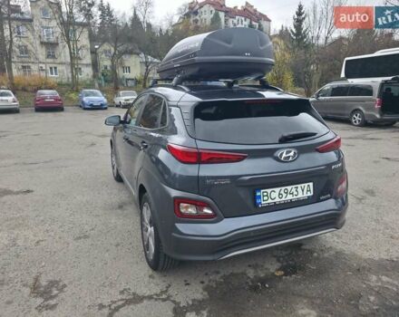 Серый Хендай Kona Electric, объемом двигателя 0 л и пробегом 89 тыс. км за 19500 $, фото 6 на Automoto.ua