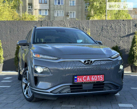 Сірий Хендай Kona Electric, об'ємом двигуна 0 л та пробігом 120 тис. км за 19550 $, фото 25 на Automoto.ua