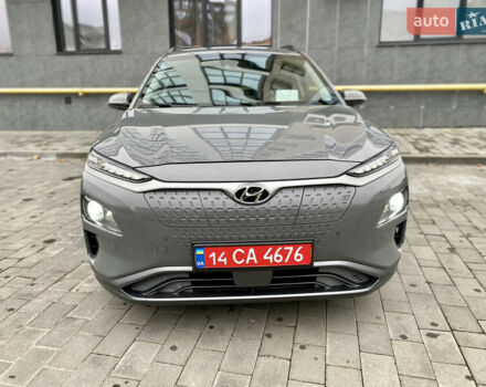 Сірий Хендай Kona Electric, об'ємом двигуна 0 л та пробігом 144 тис. км за 16900 $, фото 1 на Automoto.ua