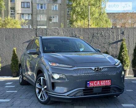 Сірий Хендай Kona Electric, об'ємом двигуна 0 л та пробігом 120 тис. км за 19550 $, фото 14 на Automoto.ua