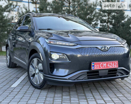 Серый Хендай Kona Electric, объемом двигателя 0 л и пробегом 106 тыс. км за 18400 $, фото 16 на Automoto.ua