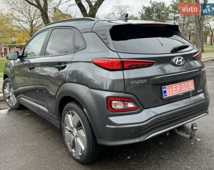 Сірий Хендай Kona Electric, об'ємом двигуна 0 л та пробігом 154 тис. км за 19500 $, фото 30 на Automoto.ua
