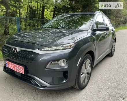 Сірий Хендай Kona Electric, об'ємом двигуна 0 л та пробігом 140 тис. км за 19500 $, фото 25 на Automoto.ua