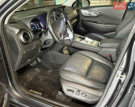 Серый Хендай Kona Electric, объемом двигателя 0 л и пробегом 120 тыс. км за 16999 $, фото 47 на Automoto.ua