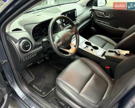 Серый Хендай Kona Electric, объемом двигателя 0 л и пробегом 113 тыс. км за 17094 $, фото 28 на Automoto.ua