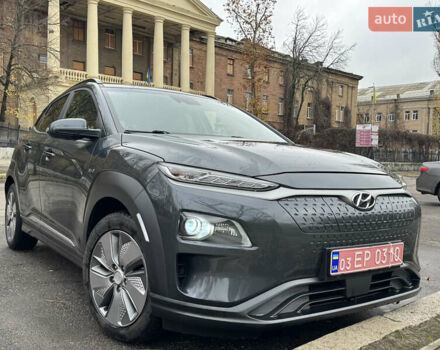 Сірий Хендай Kona Electric, об'ємом двигуна 0 л та пробігом 154 тис. км за 19500 $, фото 28 на Automoto.ua