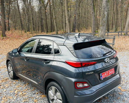 Серый Хендай Kona Electric, объемом двигателя 0 л и пробегом 112 тыс. км за 16700 $, фото 22 на Automoto.ua