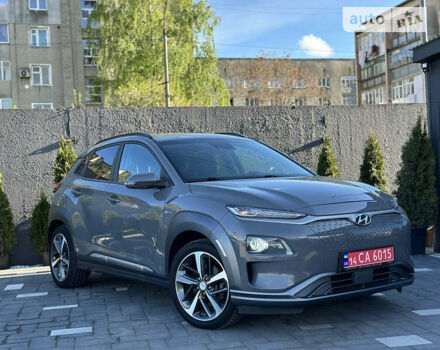 Сірий Хендай Kona Electric, об'ємом двигуна 0 л та пробігом 120 тис. км за 19550 $, фото 27 на Automoto.ua