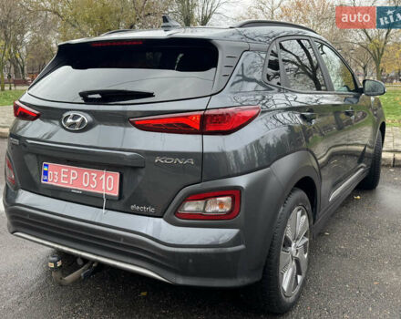Сірий Хендай Kona Electric, об'ємом двигуна 0 л та пробігом 154 тис. км за 19500 $, фото 29 на Automoto.ua
