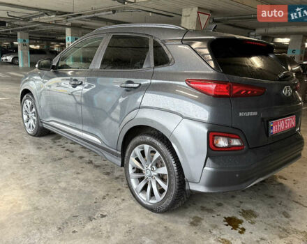 Серый Хендай Kona Electric, объемом двигателя 0 л и пробегом 120 тыс. км за 16999 $, фото 18 на Automoto.ua