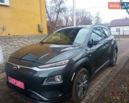 Серый Хендай Kona Electric, объемом двигателя 0 л и пробегом 150 тыс. км за 17500 $, фото 9 на Automoto.ua