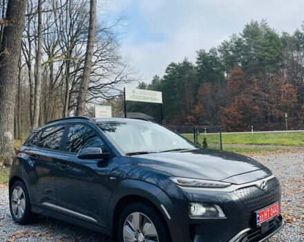 Серый Хендай Kona Electric, объемом двигателя 0 л и пробегом 112 тыс. км за 16700 $, фото 15 на Automoto.ua
