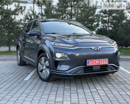 Серый Хендай Kona Electric, объемом двигателя 0 л и пробегом 106 тыс. км за 18400 $, фото 18 на Automoto.ua