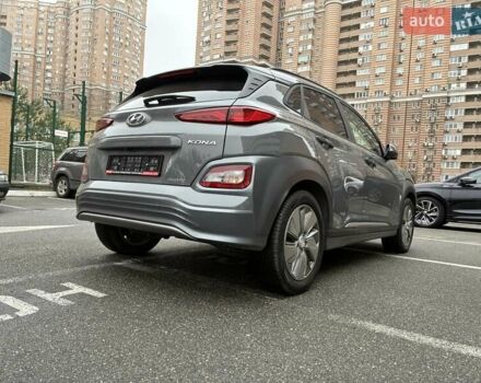 Серый Хендай Kona Electric, объемом двигателя 0 л и пробегом 78 тыс. км за 19500 $, фото 10 на Automoto.ua