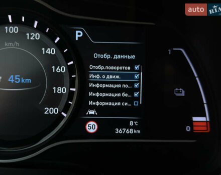 Серый Хендай Kona Electric, объемом двигателя 0 л и пробегом 36 тыс. км за 20700 $, фото 58 на Automoto.ua