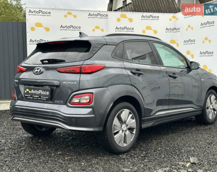 Серый Хендай Kona Electric, объемом двигателя 0 л и пробегом 167 тыс. км за 17700 $, фото 76 на Automoto.ua