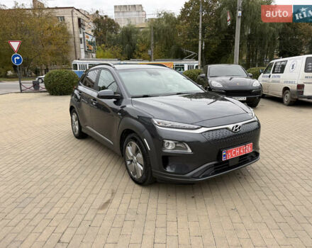 Серый Хендай Kona Electric, объемом двигателя 0 л и пробегом 52 тыс. км за 19000 $, фото 16 на Automoto.ua