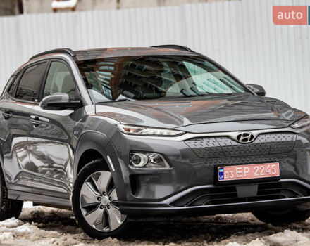 Сірий Хендай Kona Electric, об'ємом двигуна 0 л та пробігом 26 тис. км за 16300 $, фото 11 на Automoto.ua