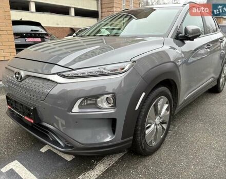 Серый Хендай Kona Electric, объемом двигателя 0 л и пробегом 78 тыс. км за 19500 $, фото 24 на Automoto.ua