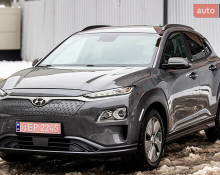 Сірий Хендай Kona Electric, об'ємом двигуна 0 л та пробігом 26 тис. км за 16300 $, фото 3 на Automoto.ua