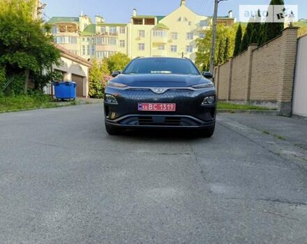 Серый Хендай Kona Electric, объемом двигателя 0 л и пробегом 29 тыс. км за 17350 $, фото 8 на Automoto.ua