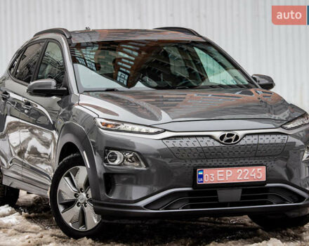 Сірий Хендай Kona Electric, об'ємом двигуна 0 л та пробігом 26 тис. км за 16300 $, фото 12 на Automoto.ua