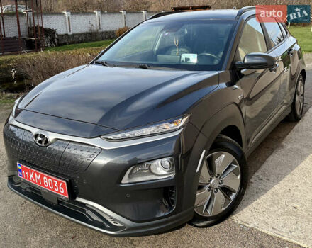 Серый Хендай Kona Electric, объемом двигателя 0 л и пробегом 130 тыс. км за 18500 $, фото 53 на Automoto.ua
