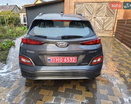 Серый Хендай Kona Electric, объемом двигателя 0 л и пробегом 121 тыс. км за 16000 $, фото 8 на Automoto.ua