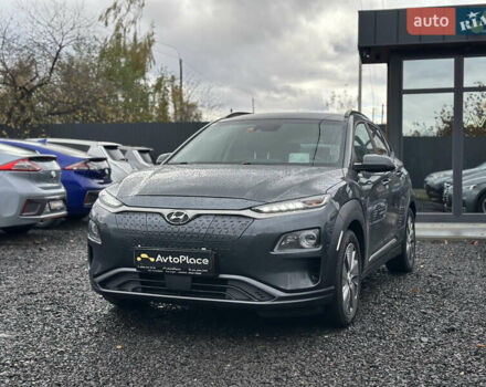 Серый Хендай Kona Electric, объемом двигателя 0 л и пробегом 167 тыс. км за 17700 $, фото 11 на Automoto.ua