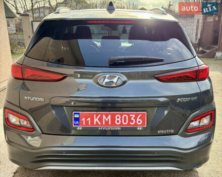 Серый Хендай Kona Electric, объемом двигателя 0 л и пробегом 130 тыс. км за 18500 $, фото 55 на Automoto.ua