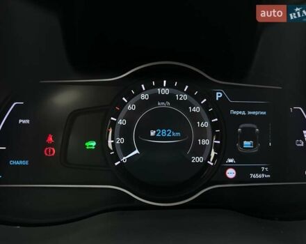 Сірий Хендай Kona Electric, об'ємом двигуна 0 л та пробігом 76 тис. км за 20500 $, фото 58 на Automoto.ua
