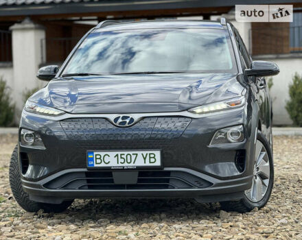 Сірий Хендай Kona Electric, об'ємом двигуна 0 л та пробігом 52 тис. км за 20800 $, фото 3 на Automoto.ua