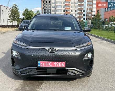 Серый Хендай Kona Electric, объемом двигателя 0 л и пробегом 117 тыс. км за 18900 $, фото 4 на Automoto.ua