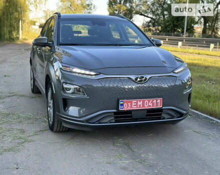 Сірий Хендай Kona Electric, об'ємом двигуна 0 л та пробігом 28 тис. км за 16800 $, фото 1 на Automoto.ua