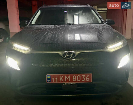 Серый Хендай Kona Electric, объемом двигателя 0 л и пробегом 130 тыс. км за 18500 $, фото 34 на Automoto.ua