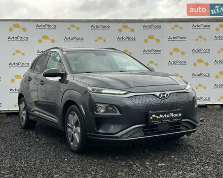 Серый Хендай Kona Electric, объемом двигателя 0 л и пробегом 167 тыс. км за 17700 $, фото 72 на Automoto.ua
