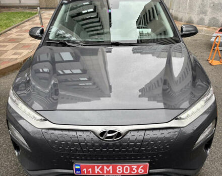 Серый Хендай Kona Electric, объемом двигателя 0 л и пробегом 130 тыс. км за 18500 $, фото 13 на Automoto.ua