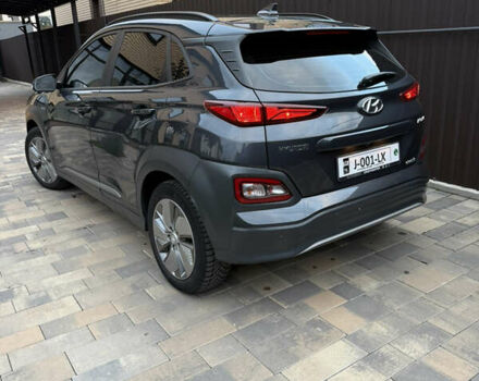 Серый Хендай Kona Electric, объемом двигателя 0 л и пробегом 125 тыс. км за 16900 $, фото 14 на Automoto.ua