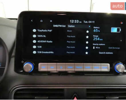 Серый Хендай Kona Electric, объемом двигателя 0 л и пробегом 130 тыс. км за 17950 $, фото 8 на Automoto.ua