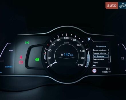 Сірий Хендай Kona Electric, об'ємом двигуна 0 л та пробігом 83 тис. км за 19900 $, фото 60 на Automoto.ua